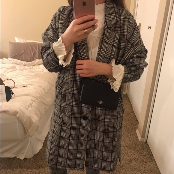 Plaid pattern coat - Picture 7 of 7